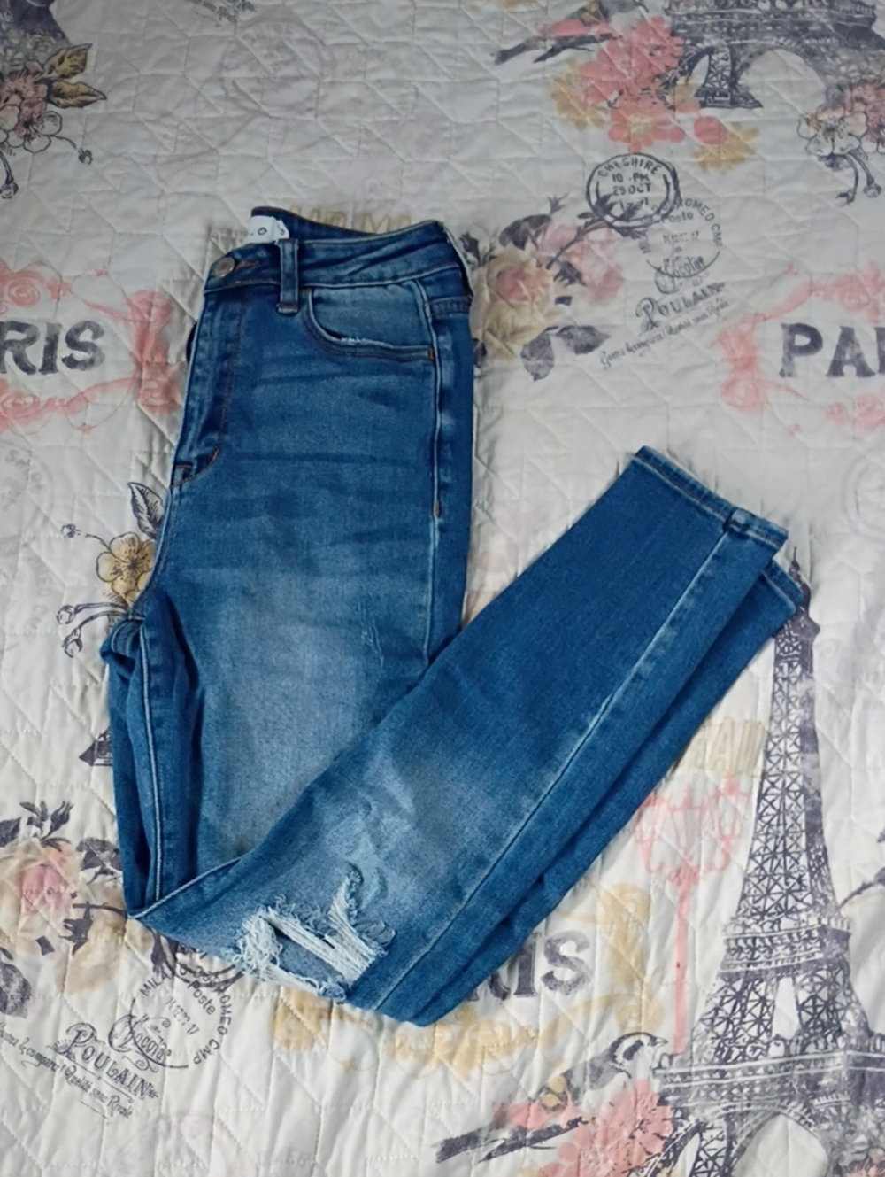 Cello Women's Skinny Jeans in Denim Blue